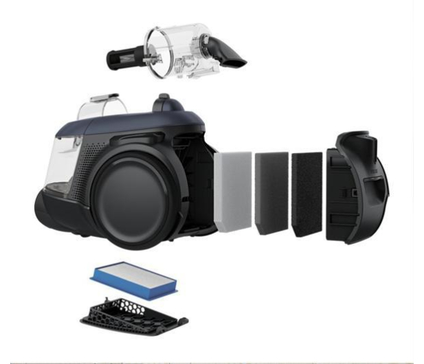 Electrolux Outlet ODKURZACZ BEZWORK. EL61C3DB (600) [#] - 1568285 - zdjęcie 5